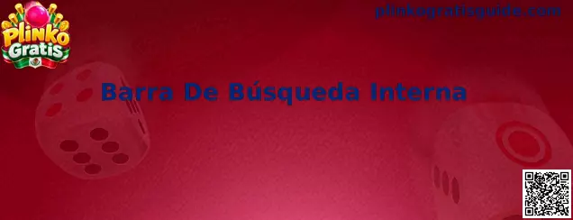 Ejemplo visual de una Barra De Búsqueda Interna para localizar Plinko Gratis en un catálogo