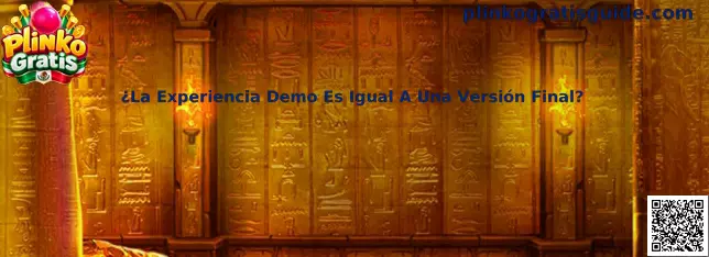 Comparación técnica entre una experiencia demo y una versión final de Plinko Gratis