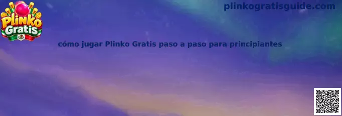 Guía visual para principiantes sobre cómo jugar Plinko Gratis, con tablero, obstáculos y casillas de multiplicadores