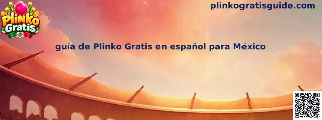 Ilustración explicativa de Plinko Gratis en español para México, con un tablero de clavijas, filas y zonas de multiplicadores