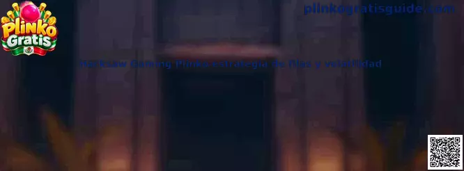 Referencia visual para comprender las filas del tablero y los niveles de volatilidad de Plinko de Hacksaw Gaming