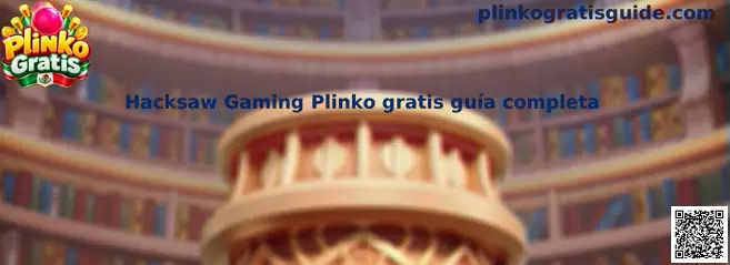 Imagen ilustrativa de Hacksaw Gaming Plinko para conocer el tablero, las bolas y las zonas multiplicadoras
