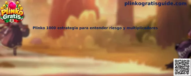 Ilustración de Plinko 1000 para comprender la distribución del tablero, los multiplicadores y los niveles de riesgo
