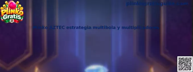 Imagen ilustrativa de Plinko AZTEC para comprender las bolas, los multiplicadores y las casillas de resultados