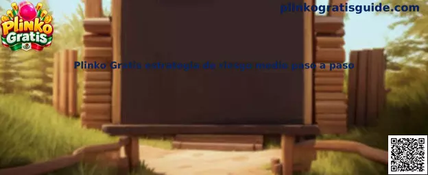 Ilustración educativa de Plinko Gratis para comprender una estrategia de riesgo medio paso a paso