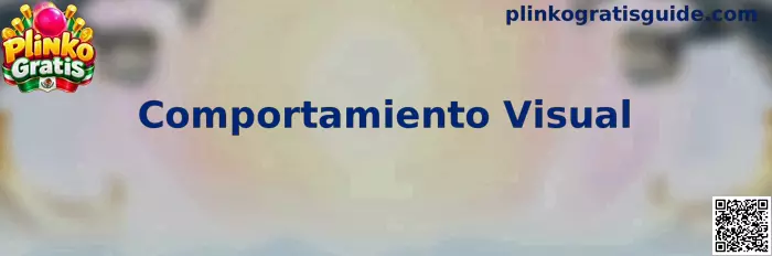 Ejemplo del comportamiento visual de una canica en un tablero de Plinko Gratis