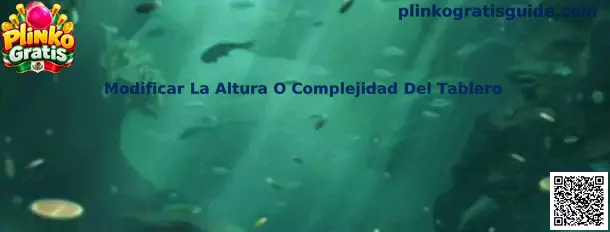 Modificar La Altura O Complejidad Del Tablero en Plinko Gratis