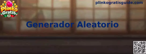 Explicación visual del generador aleatorio RNG utilizado en Plinko Gratis