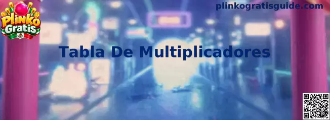 Tabla De Multiplicadores de Plinko Gratis