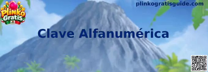 Ejemplo de Clave Alfanumérica en Plinko Gratis